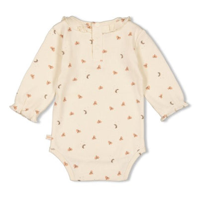 Feetje W25  W2519 Romper rib AOP - Dancing In The Moonlight Offwhite 50200244