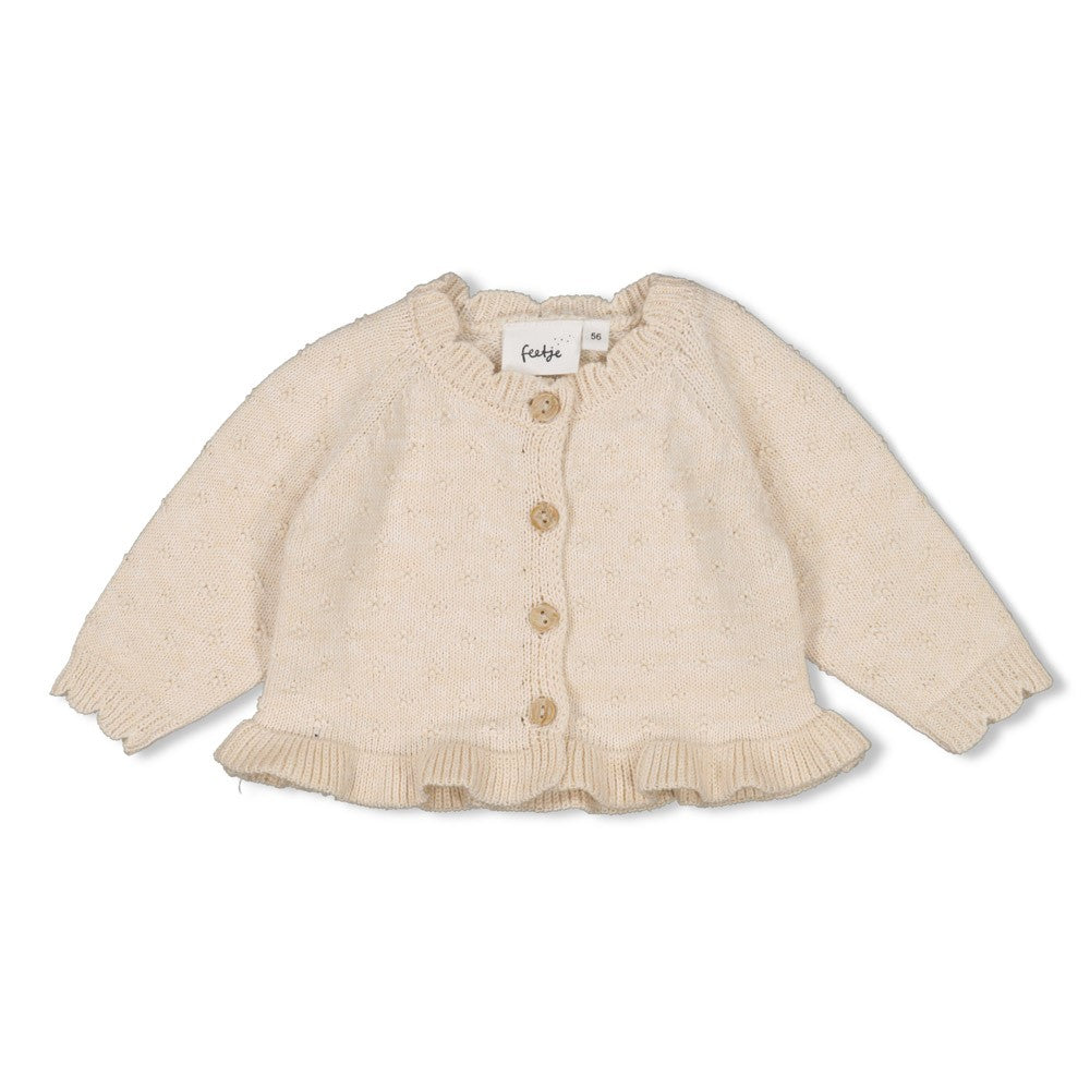 Feetje W25  W2519 Vestje gebreid - Dancing In The Moonlight Offwhite melange 51300528