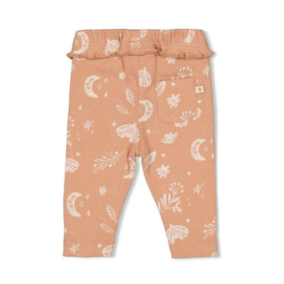 Feetje W25  W2519 Legging rib AOP - Dancing In The Moonlight Terra Pink 52202383