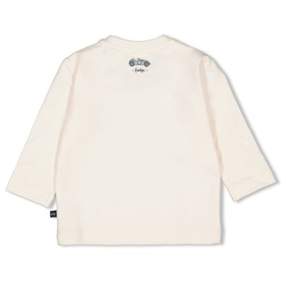 Feetje W25  W2520 Longsleeve - Let's Go! Offwhite 51602573