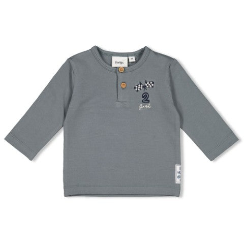 Feetje W25  W2520 Longsleeve - Let's Go! Petrol 51602577