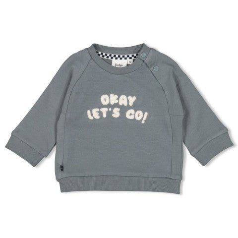 Feetje W25  W2520 Sweater - Let's Go! Petrol 51602579