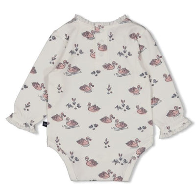 Feetje W25  W2521 Romper AOP - Swanlake Offwhite 50200250
