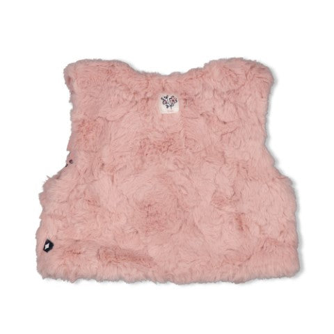Feetje W25  W2521 Fake fur gilet - Swanlake Roze 51200039