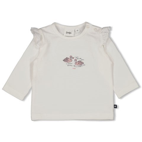 Feetje W25  W2521 Longsleeve - Swanlake Offwhite 51602621