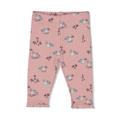 Feetje W25  W2521 Legging AOP - Swanlake Roze 52202417