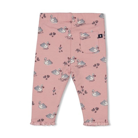 Feetje W25  W2521 Legging AOP - Swanlake Roze 52202417