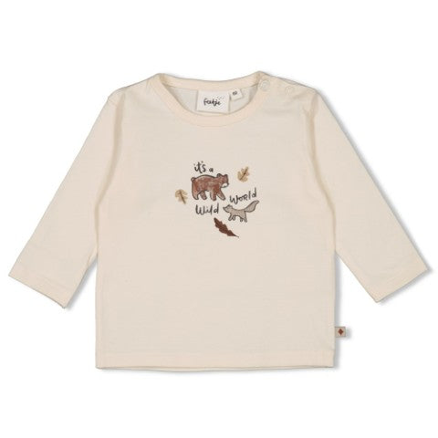 Feetje W25  W2522 Longsleeve - Wild World Offwhite 51602627
