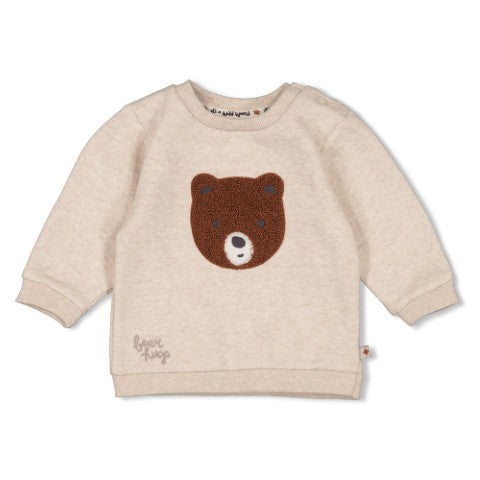 Feetje W25  W2522 Sweater - Wild World Taupe melange 51602633