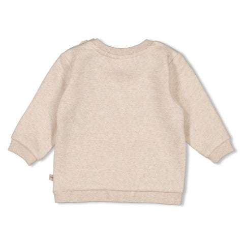 Feetje W25  W2522 Sweater - Wild World Taupe melange 51602633