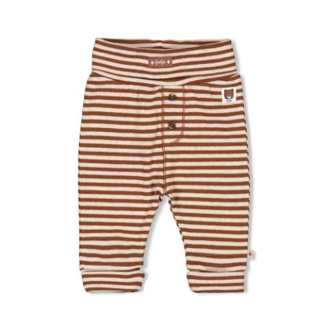 Feetje W25  W2522 Broek streep - Wild World Bruin 52202420
