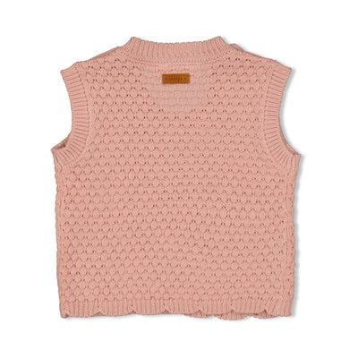 Feetje W25 Spencer gebreid - Woodland Bloom Roze 51200037