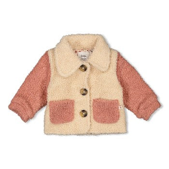 Feetje W25 Bouclé jasje - Woodland Bloom 51300534