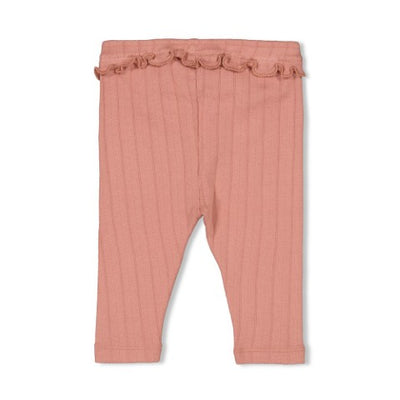 Feetje W25  W2523 Legging pointelle rib - Woodland Bloom Mauve 52202403