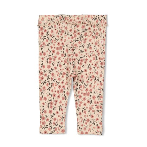 Feetje W25  W2523 Legging rib AOP - Woodland Bloom Offwhite 52202408
