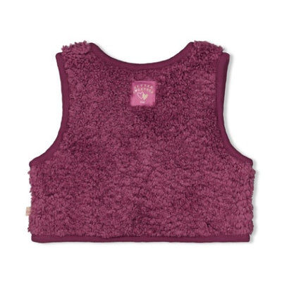 Feetje W25  W2527 Teddy gilet - Better Together Lila 51200042