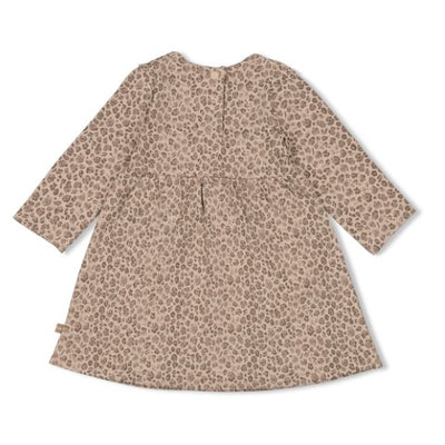 Feetje W25  W2527 Jurk AOP - Better Together Taupe melange 51400569