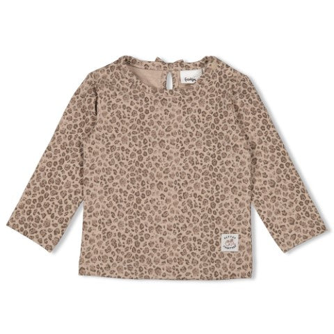 Feetje W25  W2527 Longsleeve AOP - Better Together Taupe melange 51602663