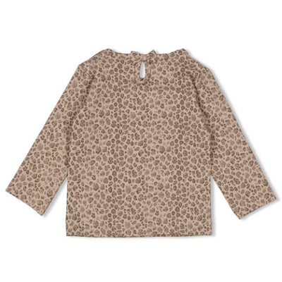 Feetje W25  W2527 Longsleeve AOP - Better Together Taupe melange 51602663