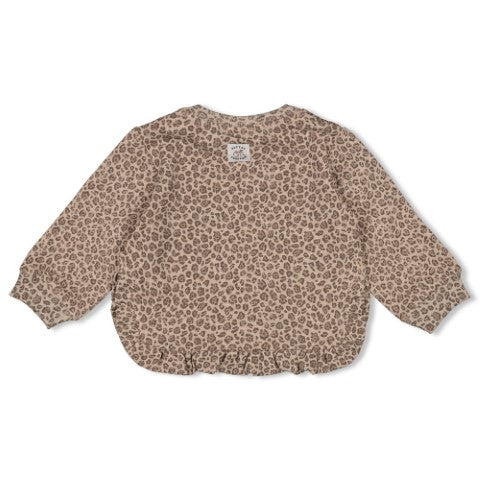 Feetje W25  W2527 Sweater AOP - Better Together Taupe melange 51602667