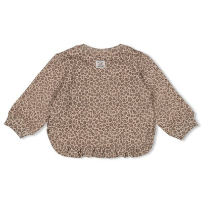 Feetje W25  W2527 Sweater AOP - Better Together Taupe melange 51602667