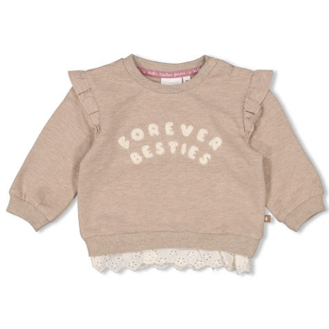 Feetje W25  W2527 Sweater - Better Together Taupe melange 51602668