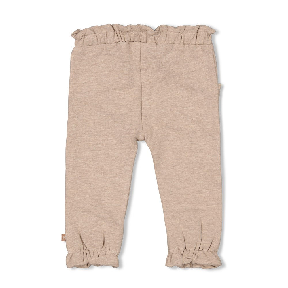 Feetje W25  W2527 Broek ruches - Better Together Taupe melange 52202443