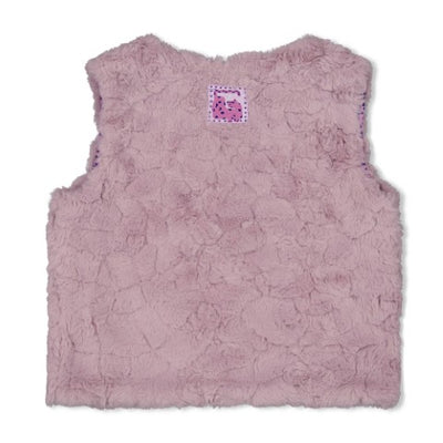 Jubel w25 Omkeerbaar teddy gilet - Wild Soul l.Lila 91200019 W25J1