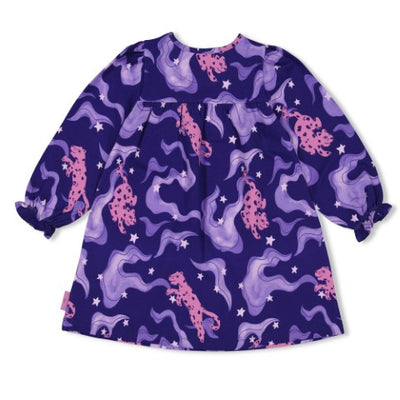 Jubel w25 Jurk AOP - Wild Soul Indigo 91400409 W25J1