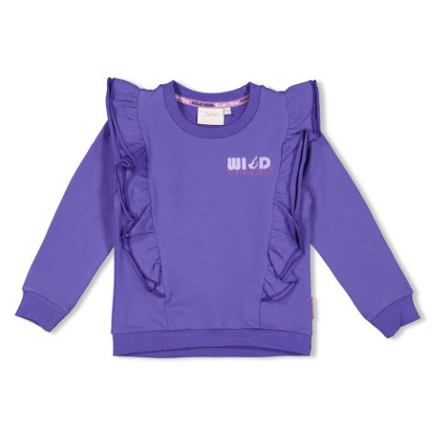 Jubel w25 Sweater ruches - Wild Soul Lavendel 91600431 W25J1