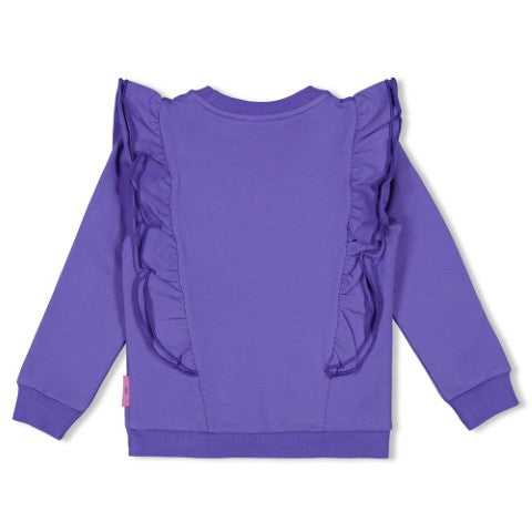 Jubel w25 Sweater ruches - Wild Soul Lavendel 91600431 W25J1