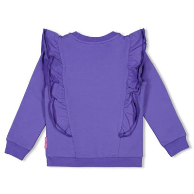 Jubel w25 Sweater ruches - Wild Soul Lavendel 91600431 W25J1