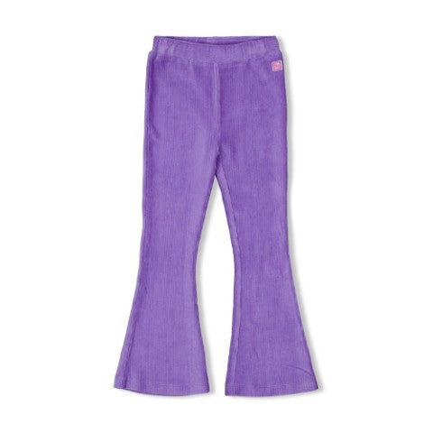 Jubel w25 Flared broek velours rib - Wild Soul Lavendel 92200475 W25J1