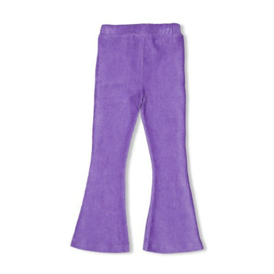 Jubel w25 Flared broek velours rib - Wild Soul Lavendel 92200475 W25J1