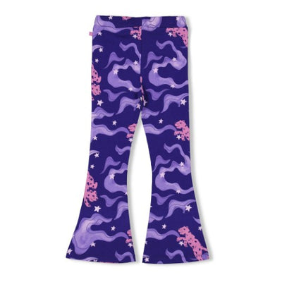 Jubel w25 Flared broek AOP - Wild Soul Indigo 92200477 W25J1