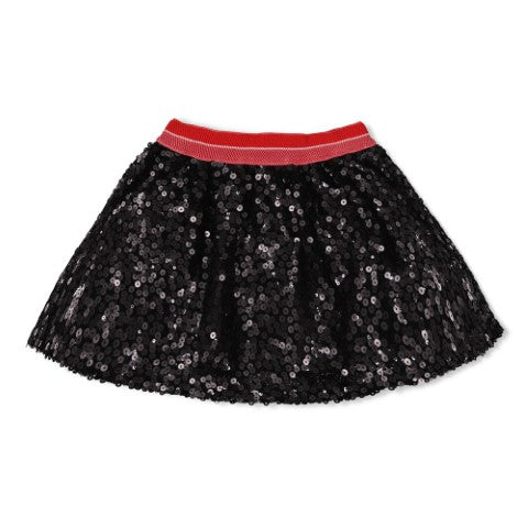 Jubel W25 W25J2 Pailetten rok - Queen Of Hearts Antraciet 90600307