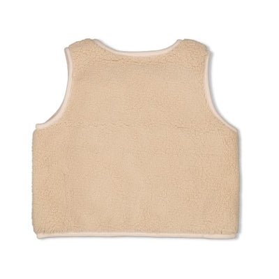 Jubel w25 Teddy gilet - Queen Of Hearts Offwhite 91200020 W25J2