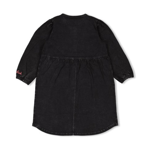 Jubel w25 Jurk denim look - Queen Of Hearts Black Denim 91400411 W25J2