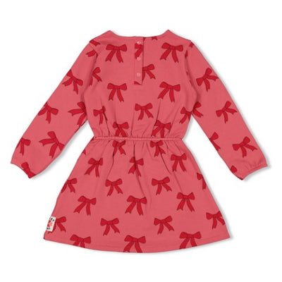 Jubel w25 Jurk AOP - Queen Of Hearts Roze 91400412 W25J2