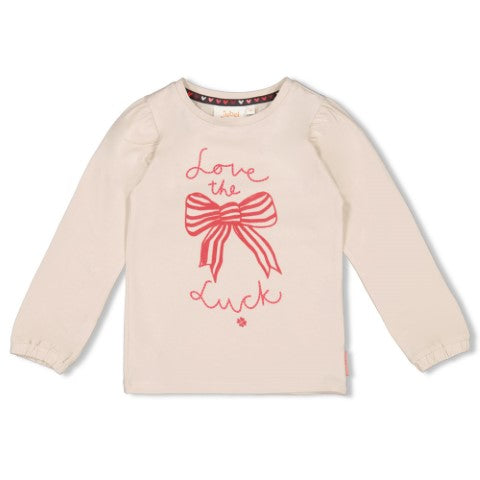 Jubel w25 Longsleeve - Queen Of Hearts Offwhite 91600435 W25J2