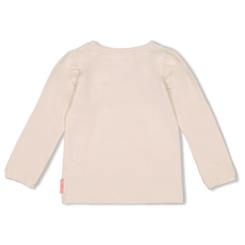 Jubel w25 Longsleeve - Queen Of Hearts Offwhite 91600435 W25J2