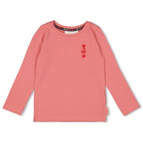Jubel w25 Longsleeve - Queen Of Hearts l.Roze 91600438 W25J2