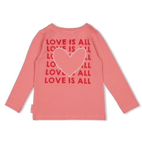 Jubel w25 Longsleeve - Queen Of Hearts l.Roze 91600438 W25J2