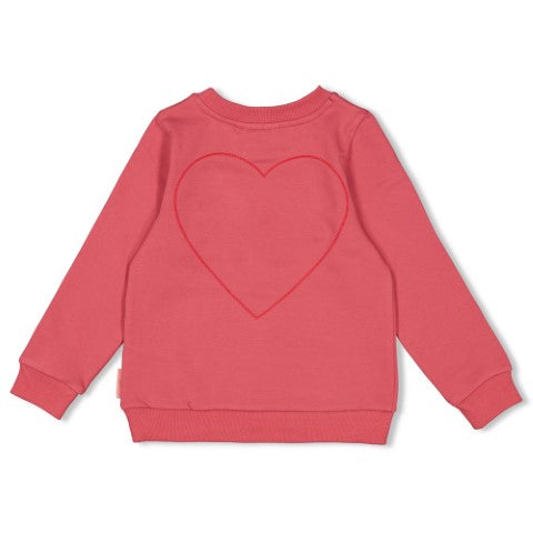 Jubel w25 Sweater - Queen Of Hearts Roze 91600442 W25J2