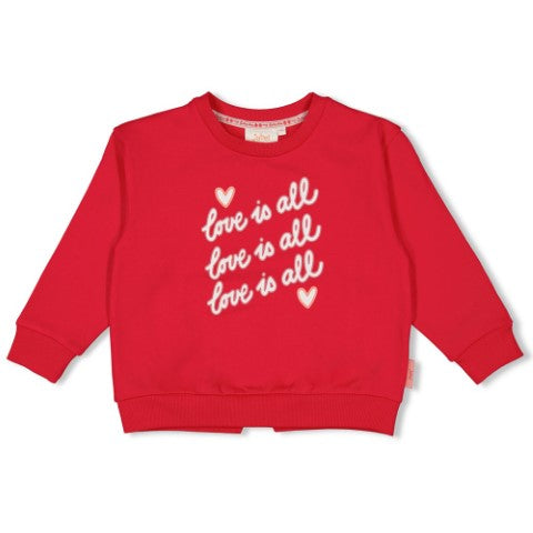 Jubel w25 Sweater - Queen Of Hearts Rood 91600445 W25J2