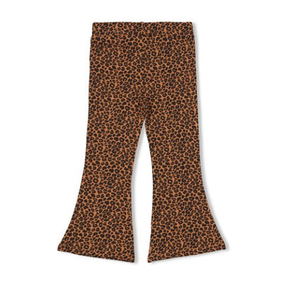 Jubel w25 Flared broek AOP - Queen Of Hearts Bruin 92200482 W25J2