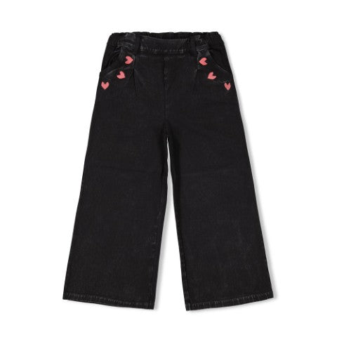 Jubel W25 W25J2 Culotte denim look - Queen Of Hearts Antraciet 92200485