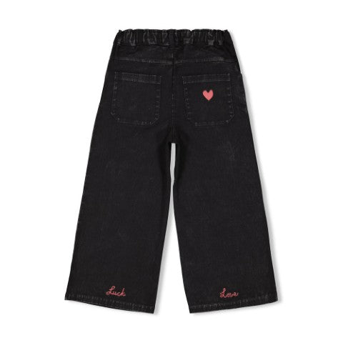 Jubel W25 W25J2 Culotte denim look - Queen Of Hearts Antraciet 92200485