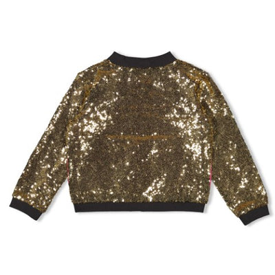 Jubel w25 Pailetten bomberjack - Shine Bright Goud 91300184 W25J3