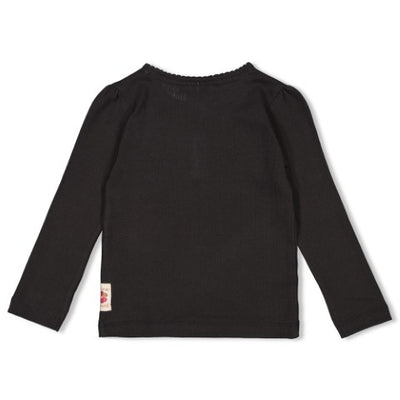 Jubel w25 Longsleeve ajour rib - Shine Bright Antraciet 91600448 W25J3
